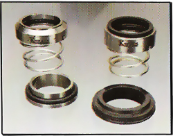 Mechanical Seals - Stainless Steel, Single Acting, 180°C, 10 Bar | Food Industry, Ceramic & Carbide Faces