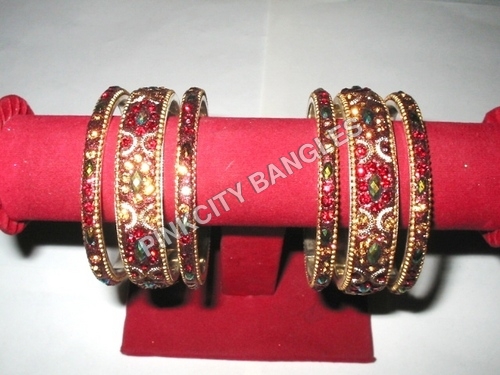 Dilruba Set - Lacquer Glass, 2.5 Inch Diameter, Maroon | Handcrafted, Traditional Indian Style, Durable, Elegant Design