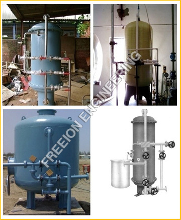 Softening Plant - MS/FRP Pressure Vessel, 275m3/h Capacity | Manual/Auto Control, Cation Exchange Resin, Salt Tank Included