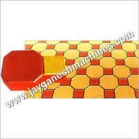 Paver Block Mould - Rubber Material, 12-15 Year Mould Life, Red And Yellow Colors, 0.1-2.0 Mm Tolerance, 1 Kg Weight, Excellent Crack Resistance