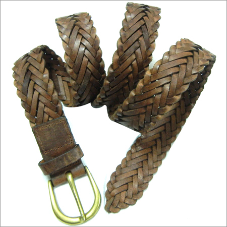 Braided Leather Belts