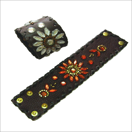 Crystal Leather Bracelets