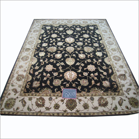 Black Ivory Wool Rugs