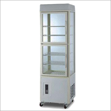 Stainless Steel Display Refrigerator