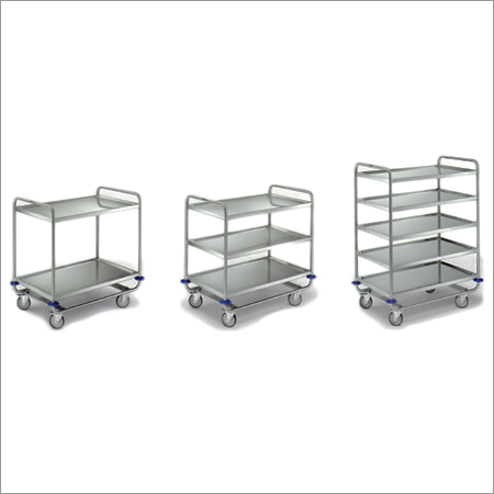 Stainless Steel Service Trolley