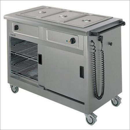 Stainless Steel Bain Marie Trolley