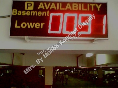 Parking display