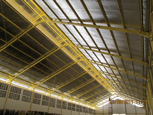 Aluminum Foil With Polyethylene In The Roof App