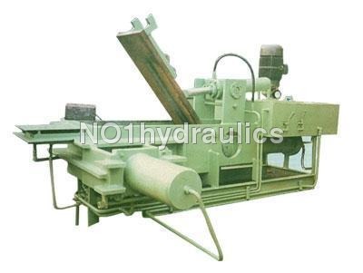 Triple Compress Scrap Baling Press