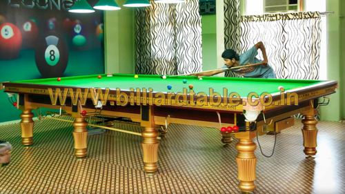 Steel Cushions Snooker Table