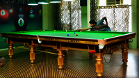 Steel Cushions Snooker Table