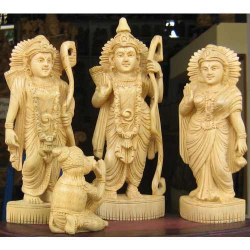 Raman & Lakshman Statue