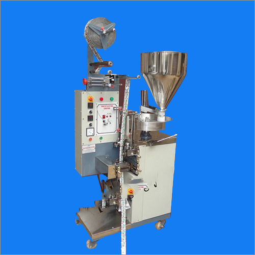 Gutkha Packing Machine - Stainless Steel, 750x550x1785mm, White | Automatic, Rust Proof, Heavy Duty, Durable, PLC Control