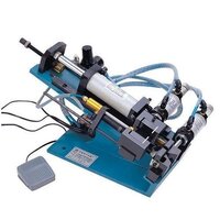 Pneumatic Wire Stripping Machine - Color: Blue