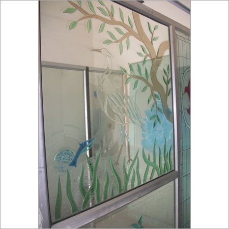 Crystal Etched Glass