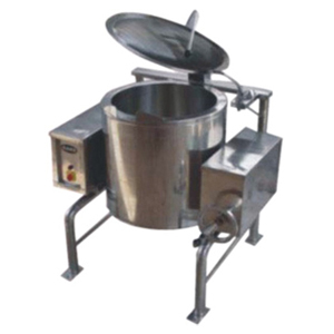 Gas Bulk Cooker - Stainless Steel, 100x80x150 cm, 4 Burners | Durable Design, Easy Cleaning, Efficient Heating, Precise Control, Safe Operation