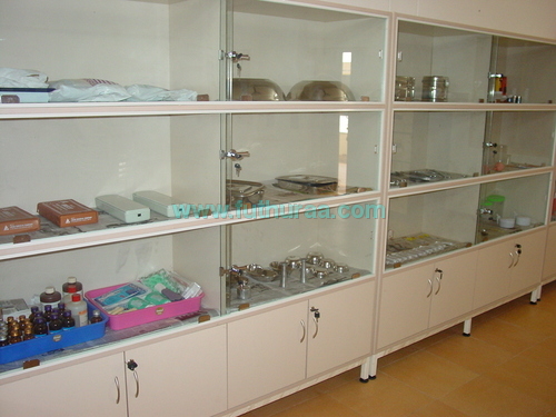 HS 01 Glass Storage Cabinet