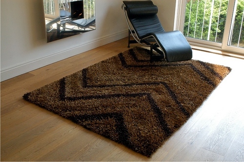 modern shaggy carpets