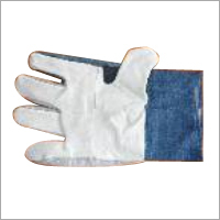 Leather Cotton Hand Gloves