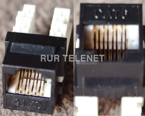 Cat6 Keystone Jack 90