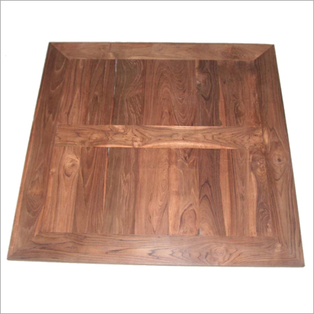 Antique reclaimed teak wood floor tile