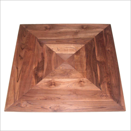 Antique reclaimed teak wood floor tile