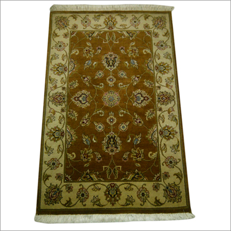 Trendy Handknotted Silk Rug