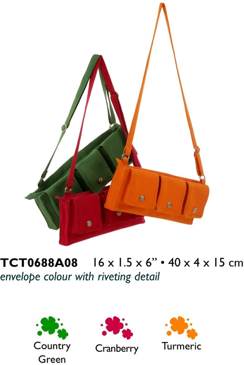 ENVELOP COLOUR WITH RIVETING