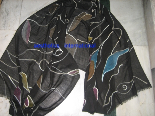 Brush Painted Scarves