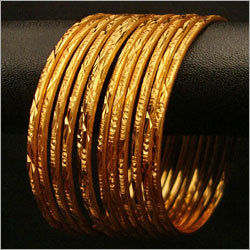 Gold Plated Brass Bangles