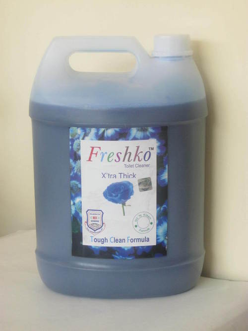 0990 - Plastic 25x20x30 cm Blue HDPE Jerrycan, Deep Clean Fresh Scent Effective Cleaning Easy to Use