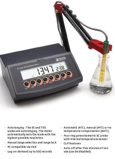 Autoranging EC (TDS NaCl Temperature Meter)