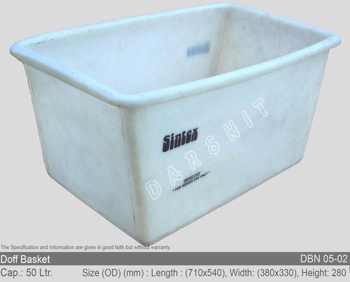 Sintex Doff Nestable Baskets Application: Material Storage Crate