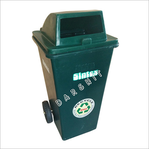 Waste Bin with Wheels with Open Type