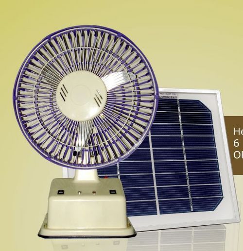 Solar Table Fan