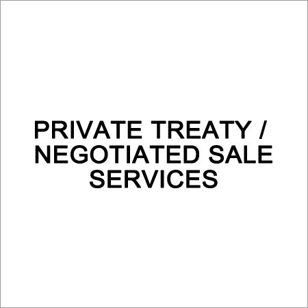Negotiated Sale Services