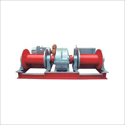 Double Drum Winch Capacity: 1 To 100 Ton/Day