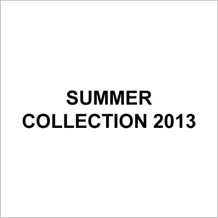 Summer Collection 2013
