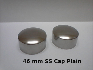 ss cap9(46 mm SS Cap Plain)
