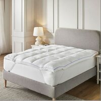 Premium Super Soft Mattress Topper - Color: White