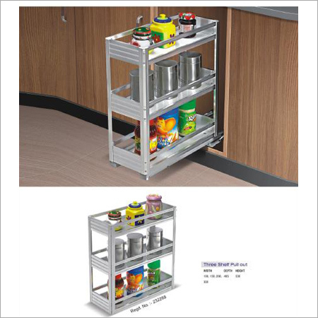 Three Shelf Pull Out