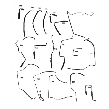 Flexible Fuel Injection Pipes