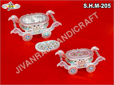 Silver Handicraft Dry Fruit Box