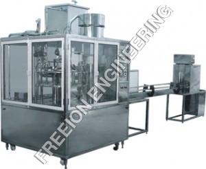 Automatic Rotary (station) Bottle Rinsing Filling