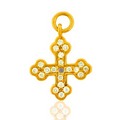 18k Gold Cross Pendant