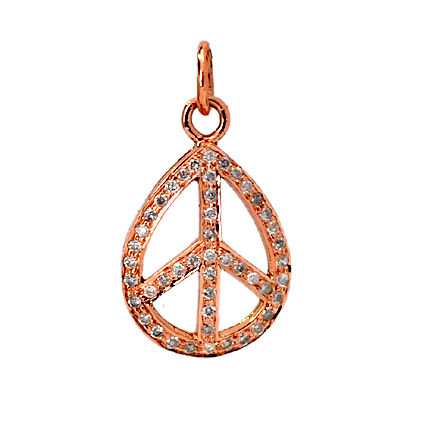 Pave Diamond Designer Charms