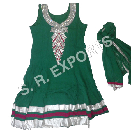 Green Frock Suit