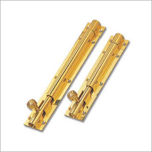 Brass Plain Tower Bolts