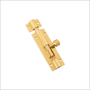 Brass Tower Bolts Geo Knob