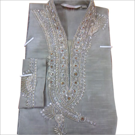 Designer Embroidered Kurta Pajamas